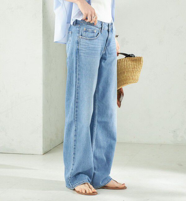 SHIPS for women「【SHIPS EXCLUSIVE】Levi&rsquo;s: LOW LOOSE ライトオンス」|デニム|