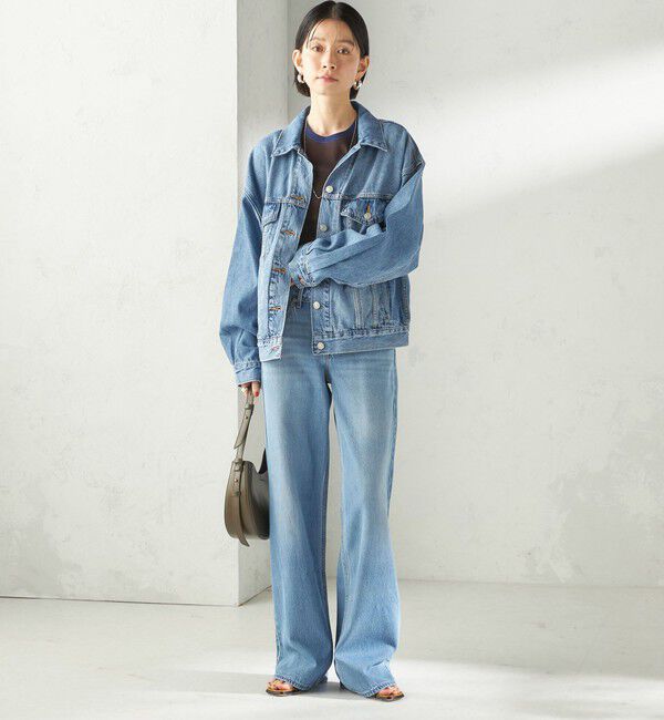 SHIPS for women「【SHIPS EXCLUSIVE】Levi&rsquo;s: LOW LOOSE ライトオンス」|デニム|