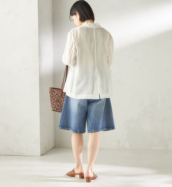 SHIPS for women「〈手洗い可能〉ラミー 4 ジャケット 26SS」|テーラードジャケット|