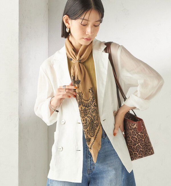 SHIPS for women「〈手洗い可能〉ラミー 4 ジャケット 26SS」|テーラードジャケット|