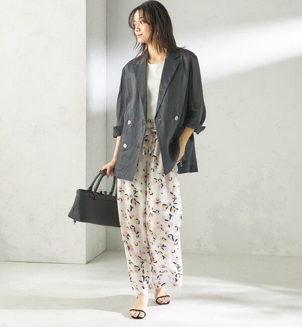 SHIPS for women「〈手洗い可能〉ラミー 4 ジャケット 26SS」|テーラードジャケット|