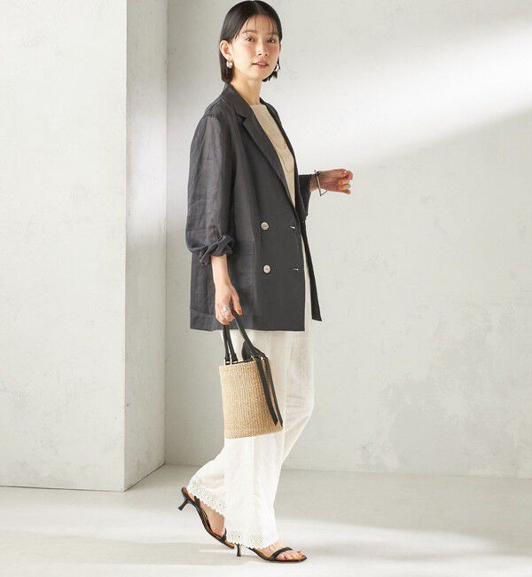 SHIPS for women「〈手洗い可能〉ラミー 4 ジャケット 26SS」|テーラードジャケット|