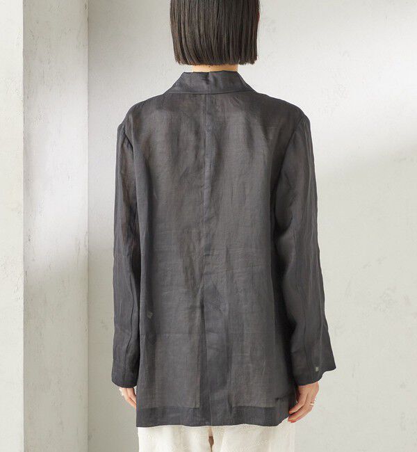 SHIPS for women「〈手洗い可能〉ラミー 4 ジャケット 26SS」|テーラードジャケット|