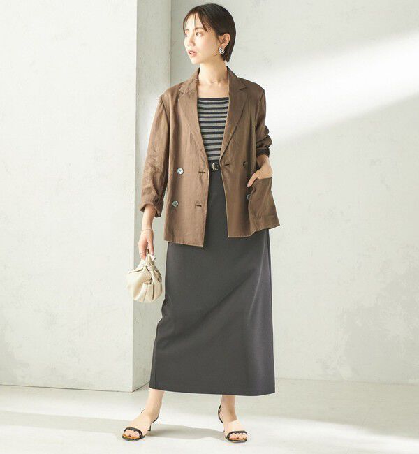 SHIPS for women「〈手洗い可能〉ラミー 4 ジャケット 26SS」|テーラードジャケット|