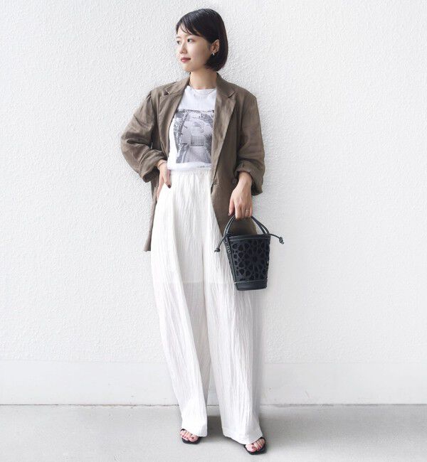 SHIPS for women「〈手洗い可能〉ラミー 4 ジャケット 26SS」|テーラードジャケット|