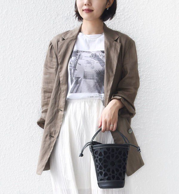 SHIPS for women「〈手洗い可能〉ラミー 4 ジャケット 26SS」|テーラードジャケット|