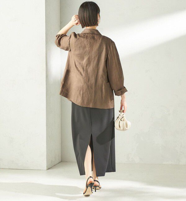SHIPS for women「〈手洗い可能〉ラミー 4 ジャケット 26SS」|テーラードジャケット|