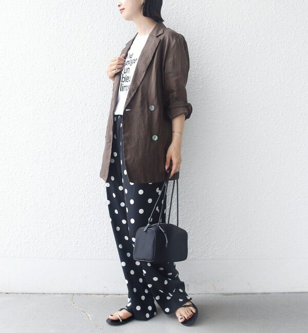 SHIPS for women「〈手洗い可能〉ラミー 4 ジャケット 26SS」|テーラードジャケット|