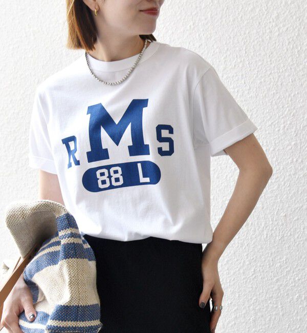 SHIPS any「Champion:〈洗濯機可能〉グラフィック ロゴ ショート スリーブ TEE」|Tシャツ・カットソー|