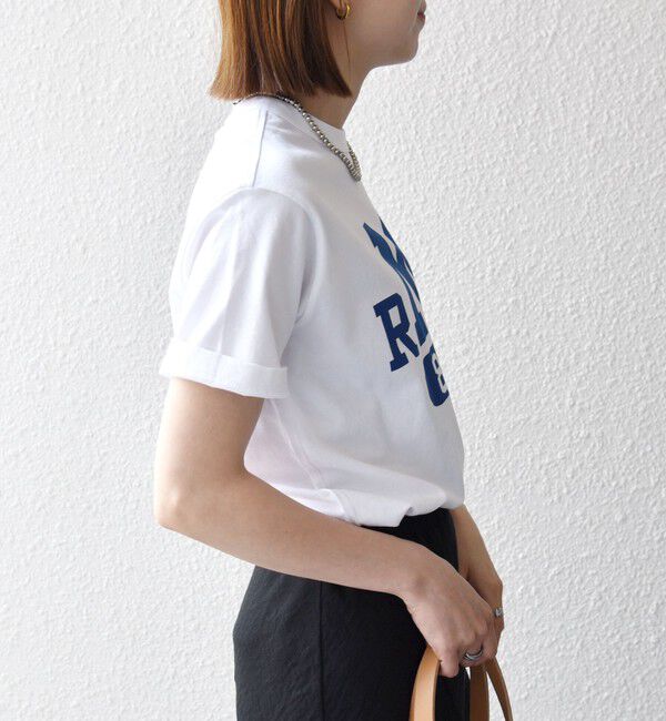 SHIPS any「Champion:〈洗濯機可能〉グラフィック ロゴ ショート スリーブ TEE」|Tシャツ・カットソー|