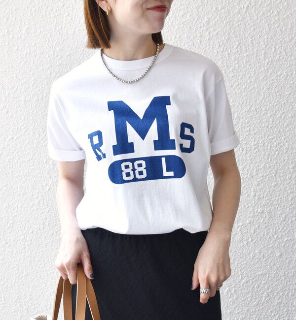 SHIPS any「Champion:〈洗濯機可能〉グラフィック ロゴ ショート スリーブ TEE」|Tシャツ・カットソー|