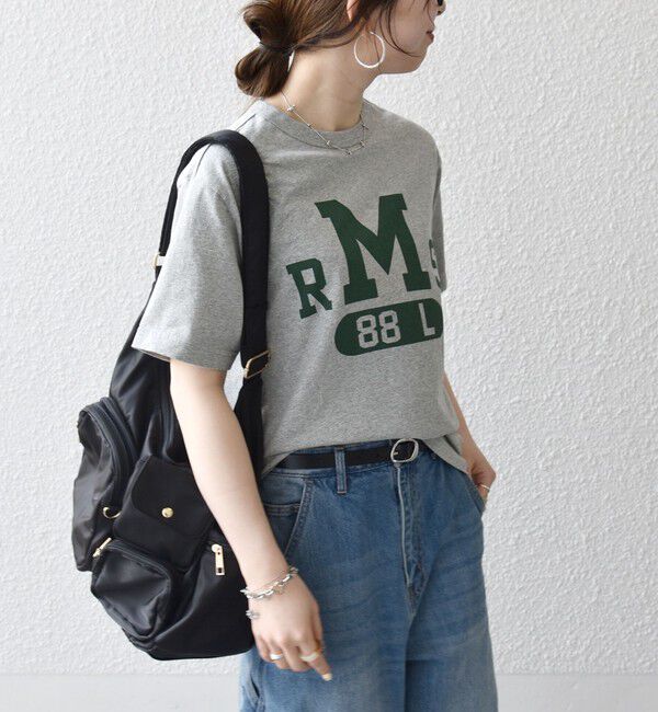 SHIPS any「Champion:〈洗濯機可能〉グラフィック ロゴ ショート スリーブ TEE」|Tシャツ・カットソー|