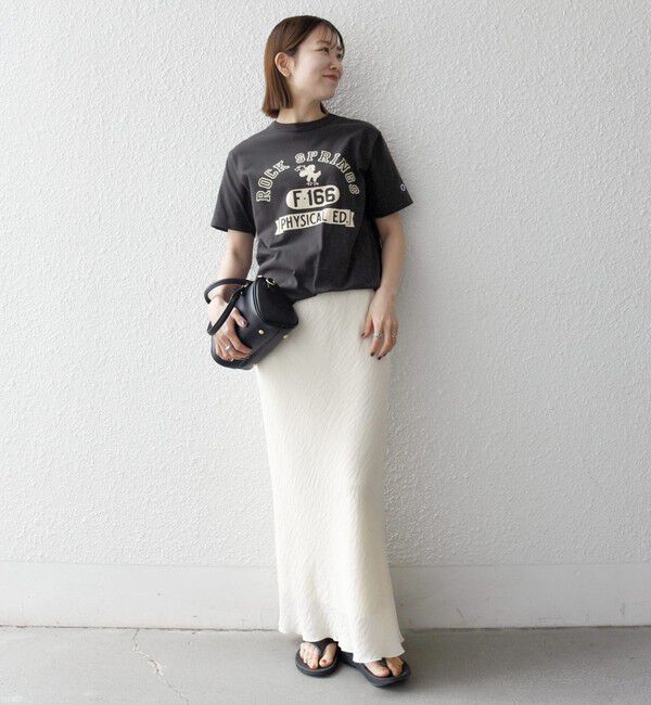 SHIPS any「Champion:〈洗濯機可能〉グラフィック ロゴ ショート スリーブ TEE」|Tシャツ・カットソー|