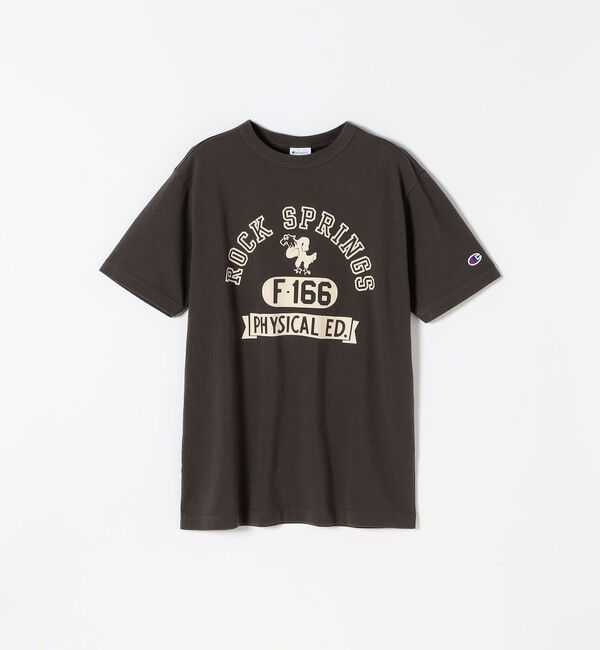 SHIPS any「Champion:〈洗濯機可能〉グラフィック ロゴ ショート スリーブ TEE」|Tシャツ・カットソー|