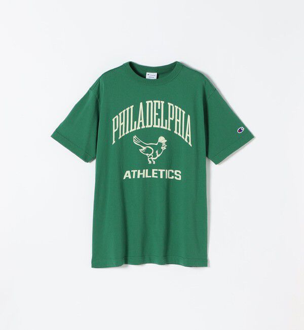 SHIPS any「Champion:〈洗濯機可能〉グラフィック ロゴ ショート スリーブ TEE」|Tシャツ・カットソー|
