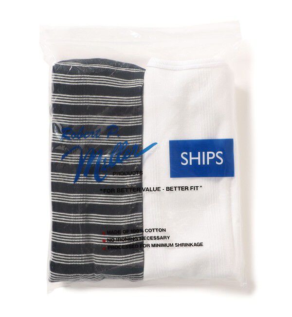 SHIPS for women「【SHIPS別注】miller: 2パック 2WAY タンクトップ」|タンクトップ|