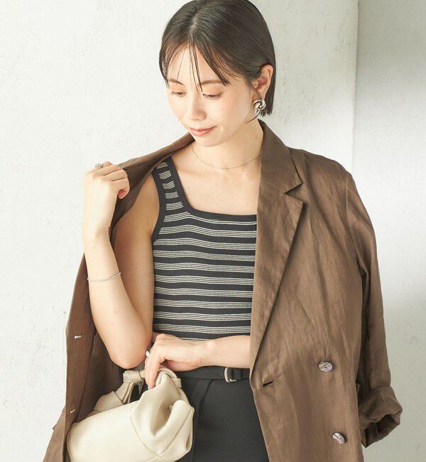 SHIPS for women「【SHIPS別注】miller: 2パック 2WAY タンクトップ」|タンクトップ|