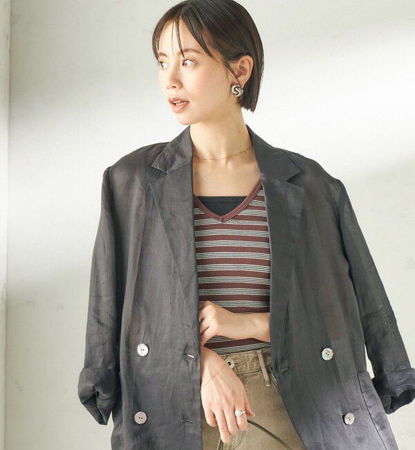SHIPS for women「【SHIPS別注】miller: 2パック 2WAY タンクトップ」|タンクトップ|