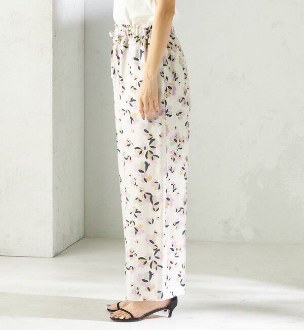 SHIPS for women「〈手洗い可能〉IPEKER プリント ワイド パンツ」|その他|