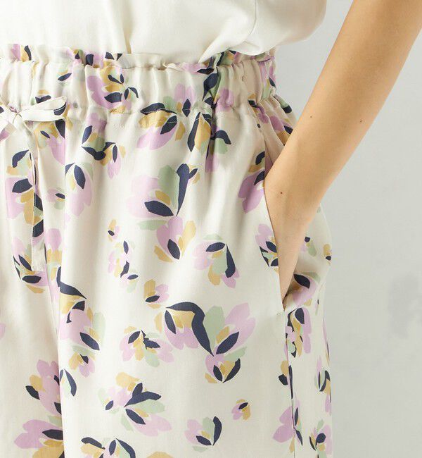 SHIPS for women「〈手洗い可能〉IPEKER プリント ワイド パンツ」|その他|
