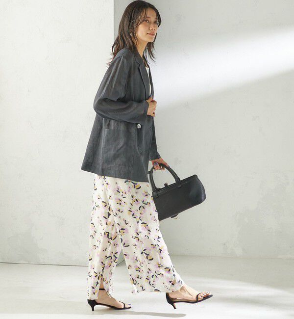 SHIPS for women「〈手洗い可能〉IPEKER プリント ワイド パンツ」|その他|