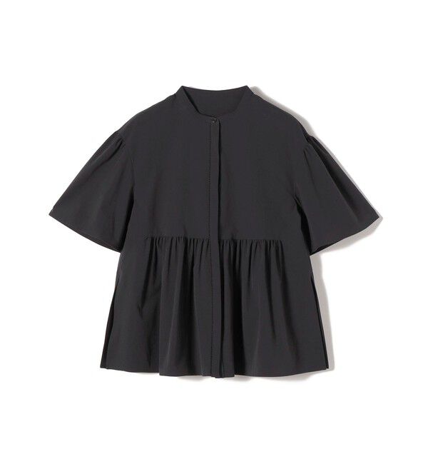 SHIPS for women「〈接触冷感 / 撥水加工〉TEXBRID(R) タフタ ショート スリーブ 羽織 シャツ」|シャツ・ブラウス|
