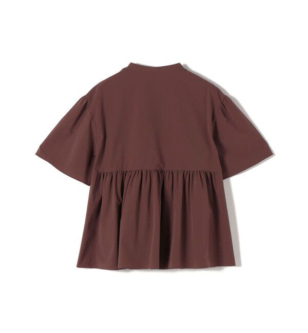 SHIPS for women「〈接触冷感 / 撥水加工〉TEXBRID(R) タフタ ショート スリーブ 羽織 シャツ」|シャツ・ブラウス|