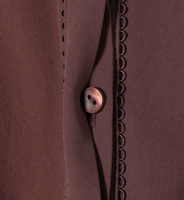 SHIPS for women「〈接触冷感 / 撥水加工〉TEXBRID(R) タフタ ショート スリーブ 羽織 シャツ」|シャツ・ブラウス|