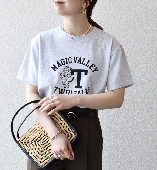 SHIPS any「GULFCOAST SPORTSWEAR:〈洗濯機可能〉ヴィンテージ ライク グラフィック TEE」|Tシャツ・カットソー|