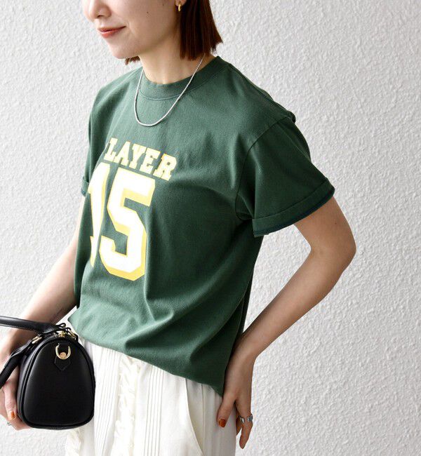 SHIPS any「GULFCOAST SPORTSWEAR:〈洗濯機可能〉ヴィンテージ ライク グラフィック TEE」|Tシャツ・カットソー|