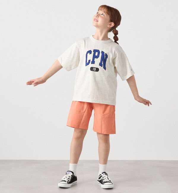 SHIPS any「Champion:〈洗濯機可能〉CPN プリント Tシャツ<KIDS>」|Tシャツ・カットソー|