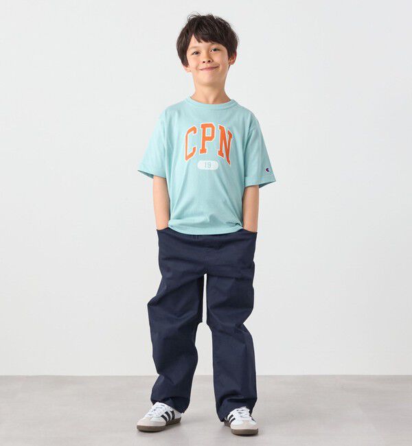 SHIPS any「Champion:〈洗濯機可能〉CPN プリント Tシャツ<KIDS>」|Tシャツ・カットソー|