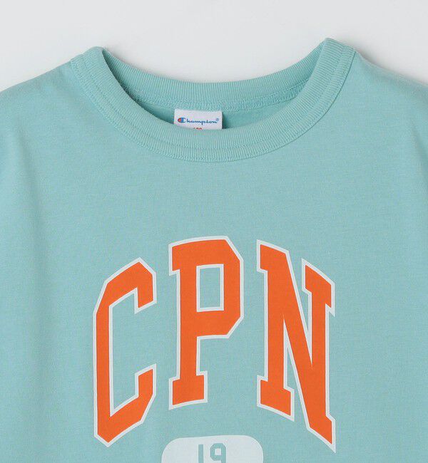SHIPS any「Champion:〈洗濯機可能〉CPN プリント Tシャツ<KIDS>」|Tシャツ・カットソー|