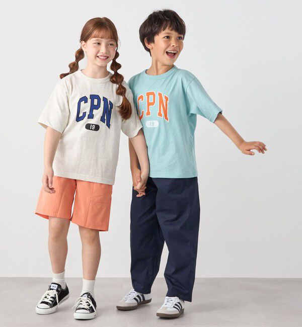 SHIPS any「Champion:〈洗濯機可能〉CPN プリント Tシャツ<KIDS>」|Tシャツ・カットソー|