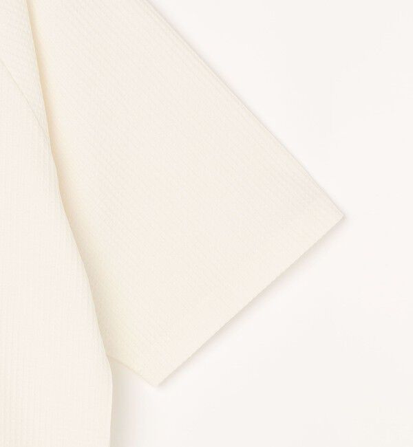 SHIPS any「【WEB限定】SHIPS any:〈UVカット〉SORONA(R) ワッフル ラグラン リラックス Tシャツ◇」|Tシャツ・カットソー|