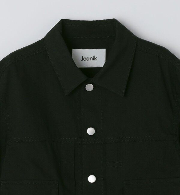 SHIPS「Jeanik: 2nd G-JACKET BLACK」|ブルゾン・スタジャン|