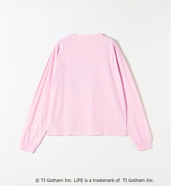 SHIPS any「《予約》GOOD ROCK SPEED:〈洗濯機可能〉LIFE PC フォト プリント シアー ロンTEE」|Tシャツ・カットソー|
