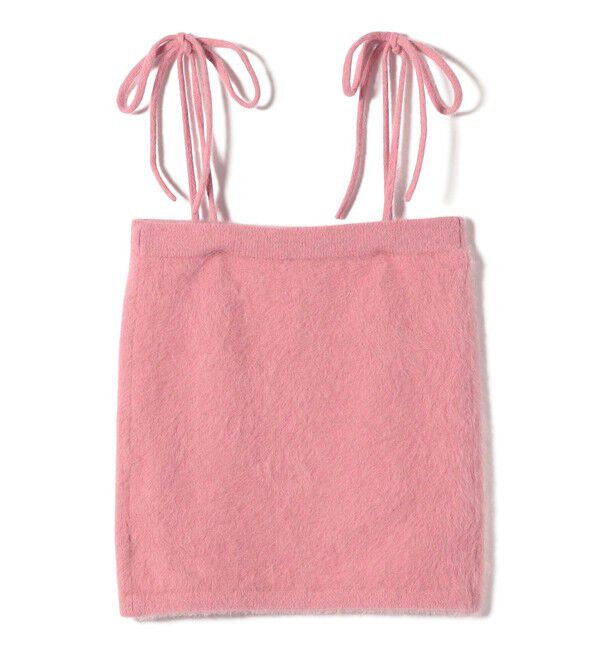 SHIPS for women「《予約》杢 フォックス カシミヤ チューブ トップ」|キャミソール|