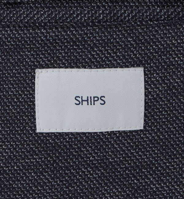 SHIPS「SHIPS:〈洗濯機可能/防しわ〉アクティブ ジャージー ジャケット(セットアップ対応)」|テーラードジャケット|