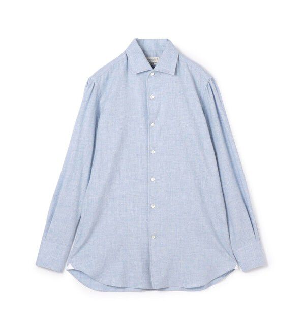 TOMORROWLAND BUYING WEAR「【別注】Maria Santangelo MARCELLO  コットンウール ワンピースカラーシャツ」|シャツ・ブラウス|67 ライトブルー
