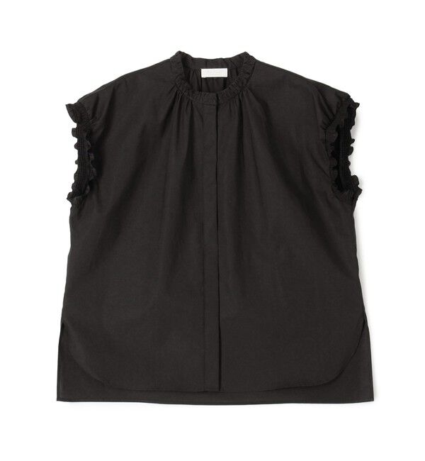 Ballsey「プロセスドコットン シャーリングブラウス」|シャツ・ブラウス|17 ダークグレー
