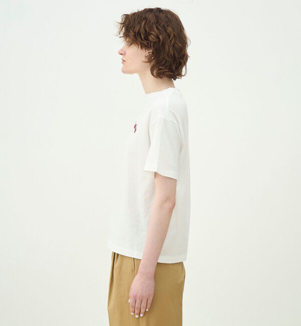 MACPHEE「コットンロゴプリント Tシャツ」|Tシャツ・カットソー|