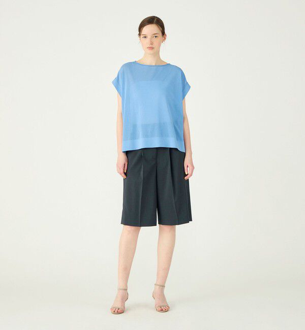 Ballsey「ポリエステルツイル ハーフクロップドパンツ」|その他|