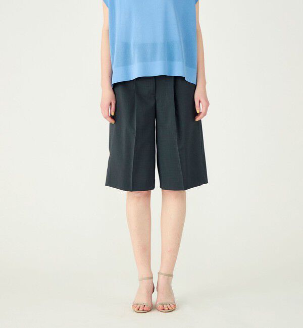 Ballsey「ポリエステルツイル ハーフクロップドパンツ」|その他|