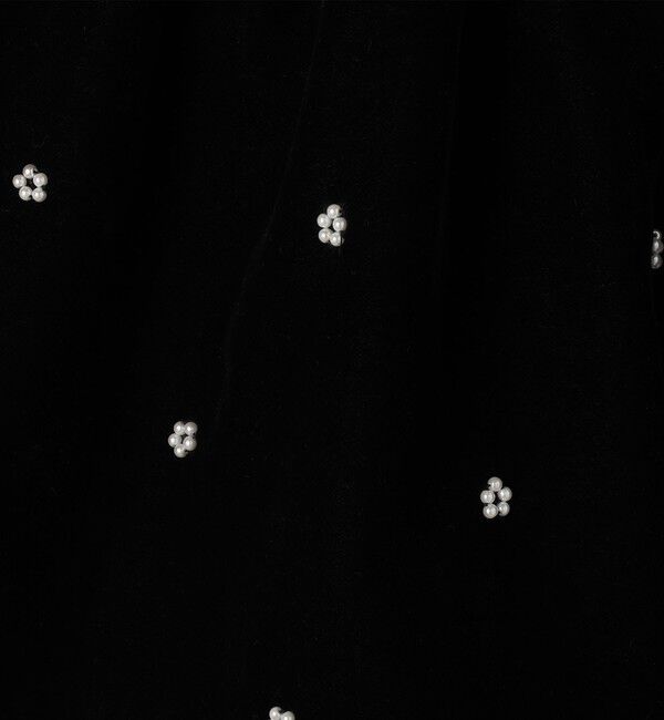 TOMORROWLAND BUYING WEAR「【別注】ne Quittez pas BLACK  VELBET PEARL トップス」|キャミソール|