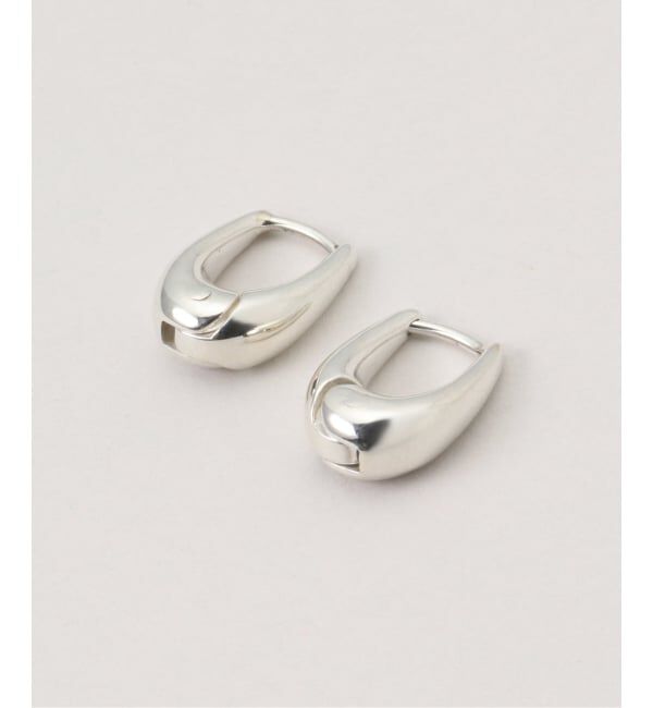 EYETHINK「R.ALAGAN  TINY TINY PUFFY HOOPS SILVER」|ピアス|シルバー
