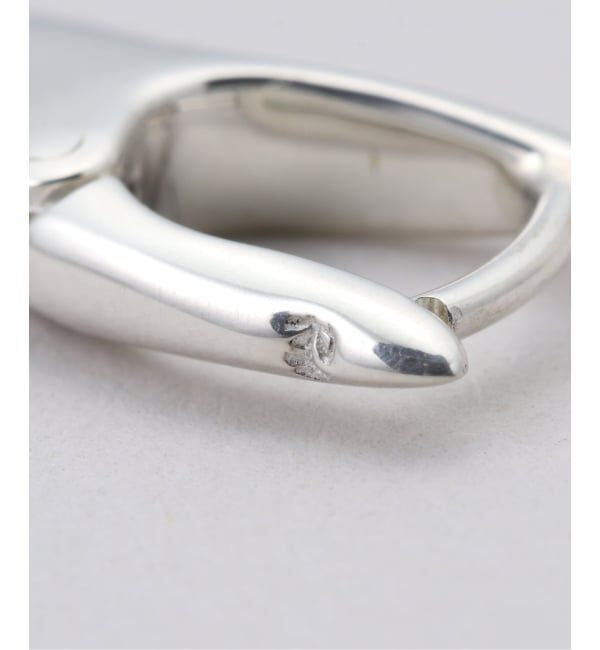 EYETHINK「R.ALAGAN TINY MOON HOOPS SILVER」|ピアス|