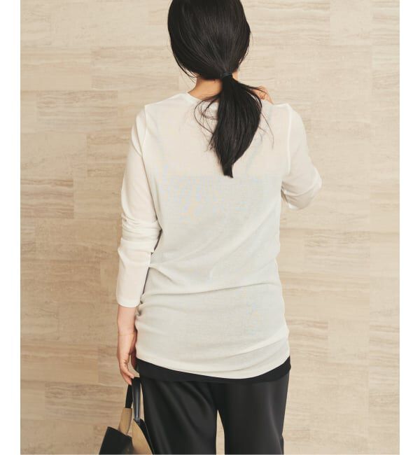 Plage「《追加》LIGHT SHEER LONG Tシャツ 2」|Tシャツ・カットソー|
