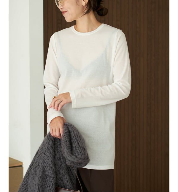Plage「《追加》LIGHT SHEER LONG Tシャツ 2」|Tシャツ・カットソー|