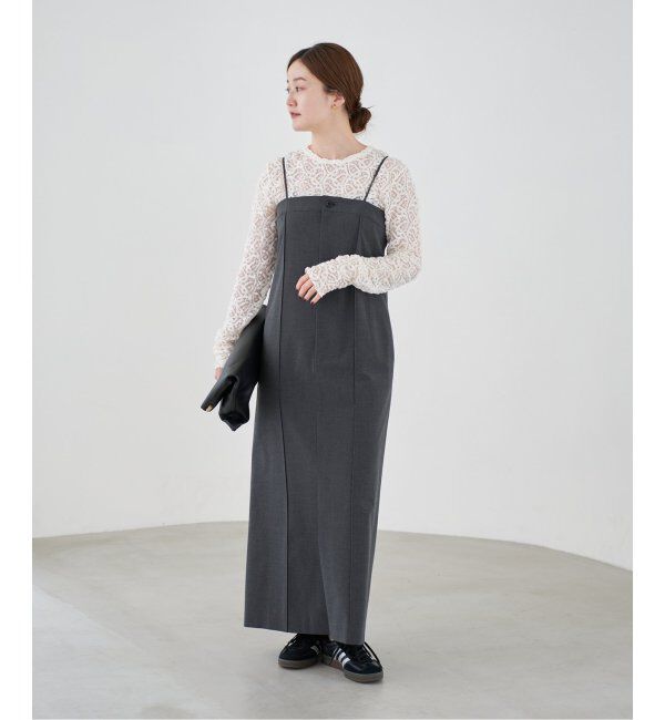 IENA「《追加3》ペイズリー ストレッチレースプルオーバー」|Tシャツ・カットソー|